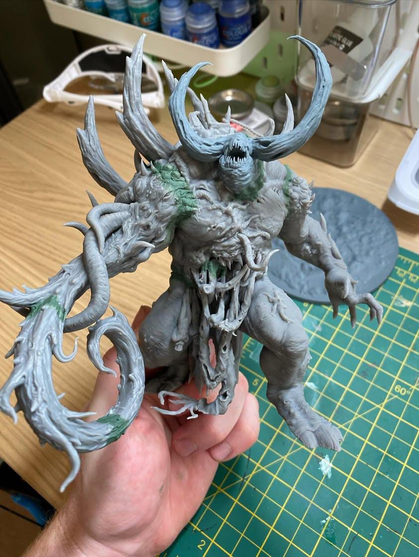 Tabletop Miniature Ulcerated Colossus