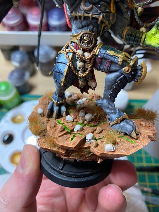 Tabletop Miniature Skull Master