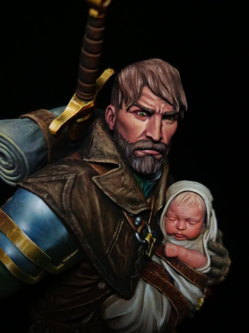 Tabletop Miniature Eon Bust