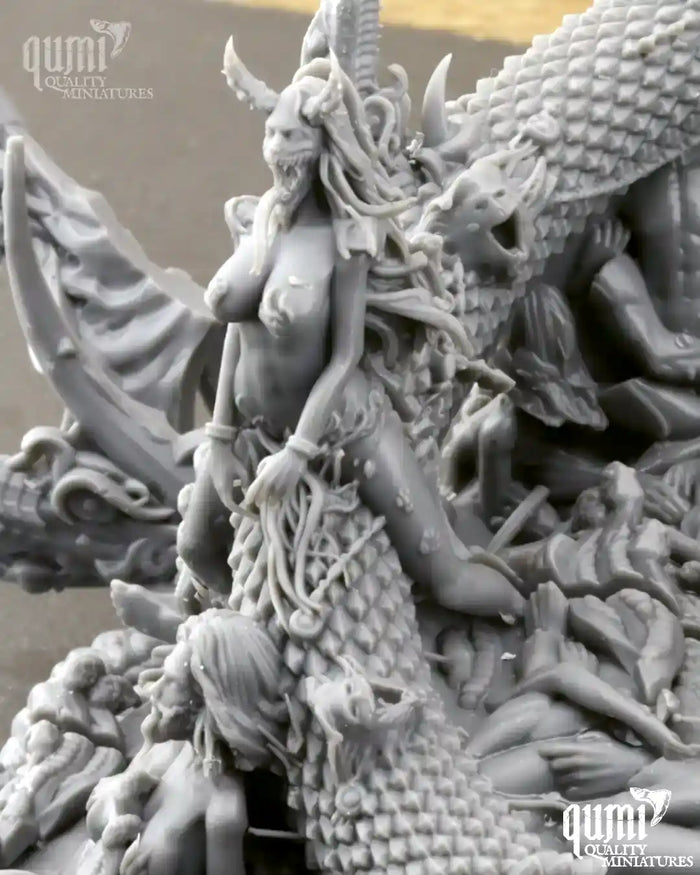 Giant Snake Hedonist Diorama - designed by 3D ArtGuy