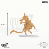 Gryph Tabletop-Miniatur (V1 Chase) - 65 mm hoch, 73x43 mm Base, 1 Körperteil + 1 Base - Rescale Miniatures 3D-Druck von Qumi