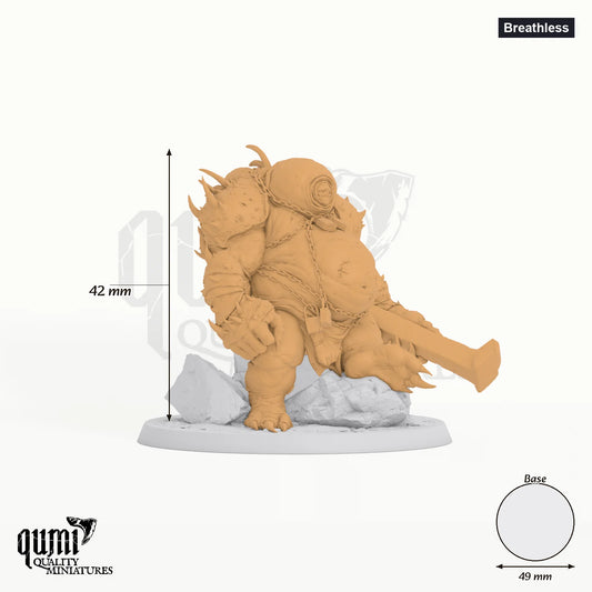 Gutspawn Tabletop-Miniatur (Breathless) - 42 mm hoch, 49 mm Base - Rescale Miniatures 3D-Druck von Qumi