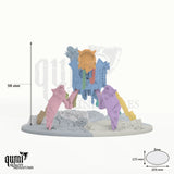 Heavy Plasma Cannon tabletop miniature - 98 mm tall, 206x155 mm base - Rescale Miniatures 3D print by Qumi