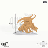 Hell Spawned Brood tabletop miniature (Look) - 38 mm tall, 59x35 mm base - Rescale Miniatures 3D print by Qumi