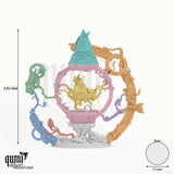Ixakar tabletop miniature - 143 mm tall, 35x10 mm base, 7+2 part assembly - Rescale Miniatures 3D print by Qumi