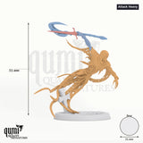 Masked Ghost Tabletop-Miniatur (Attack Heavy) - 51 mm hoch, 31 mm Base - Rescale Miniatures 3D-Druck von Qumi
