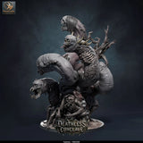 False Hydra – Mind-Warping Aberration: false hydra tabletop miniature, designer preview from Rescale Miniatures's 'Oktober 2026' release, 3D-printed in resin by Qumi (view 9)