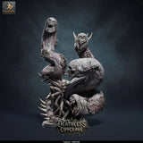 False Hydra – Mind-Warping Aberration: false hydra tabletop miniature, designer preview from Rescale Miniatures's 'Oktober 2026' release, 3D-printed in resin by Qumi (view 14)