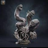 False Hydra – Mind-Warping Aberration: false hydra tabletop miniature, designer preview from Rescale Miniatures's 'Oktober 2026' release, 3D-printed in resin by Qumi (view 18)