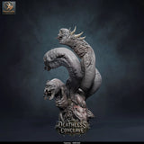 False Hydra – Mind-Warping Aberration: false hydra tabletop miniature, designer preview from Rescale Miniatures's 'Oktober 2026' release, 3D-printed in resin by Qumi (view 21)