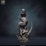 False Hydra – Mind-Warping Aberration: false hydra tabletop miniature, designer preview from Rescale Miniatures's 'Oktober 2026' release, 3D-printed in resin by Qumi (view 26)