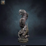 False Hydra – Mind-Warping Aberration: false hydra tabletop miniature, designer preview from Rescale Miniatures's 'Oktober 2026' release, 3D-printed in resin by Qumi (view 27)