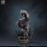 False Hydra – Mind-Warping Aberration: false hydra tabletop miniature, designer preview from Rescale Miniatures's 'Oktober 2026' release, 3D-printed in resin by Qumi (view 28)