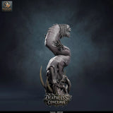 False Hydra – Mind-Warping Aberration: false hydra tabletop miniature, designer preview from Rescale Miniatures's 'Oktober 2026' release, 3D-printed in resin by Qumi (view 29)