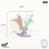 Dragon Bronze Dragon Legendary Tabletop-Miniatur - 226 mm hoch, 279 mm Spannweite - Rescale Miniatures 3D-Druck von Qumi