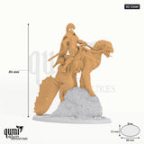 Solaris Panthera Tabletop-Miniatur (V2 Chief) - 86 mm hoch, 88x52 mm Base - Rescale Miniatures 3D-Druck von Qumi