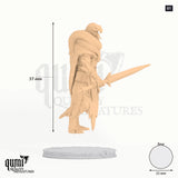 Venomscale Reavers tabletop miniature (01) - 37 mm tall, 25 mm base - Parasite Collectibles 3D print by Qumi