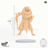 Venomscale Reavers tabletop miniature (03) - 36 mm tall, 25 mm base - Parasite Collectibles 3D print by Qumi