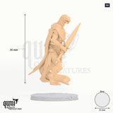 Venomscale Reavers tabletop miniature (04) - 36 mm tall, 25 mm base - Parasite Collectibles 3D print by Qumi