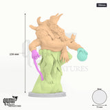 Morzagh, the Fangmaster tabletop miniature (150mm Scale / Standard) - 156 mm tall - Parasite Collectibles 3D print by Qumi