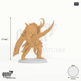Pestilent Brute Tabletop-Miniatur (Cry) - 57 mm hoch, 39 mm Base - Rescale Miniatures 3D-Druck von Qumi