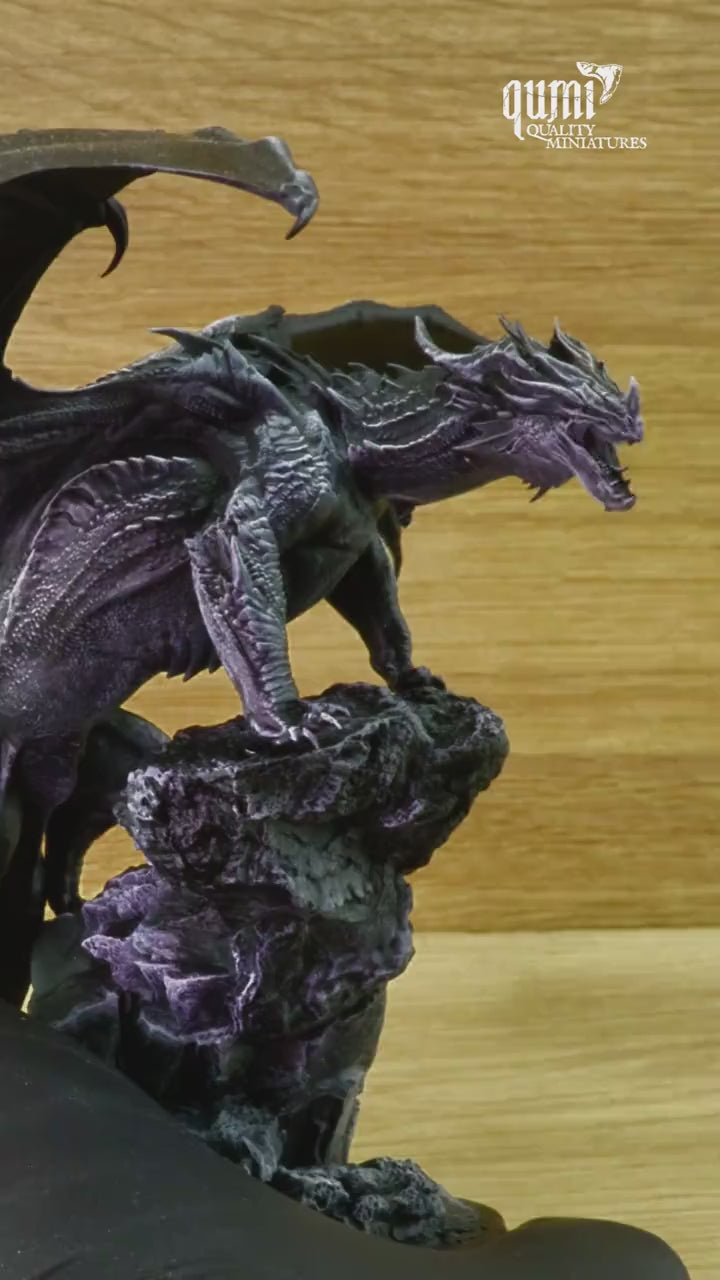 Dragon Red Dragon Tabletop Miniature | Qumi — red dragon painted video