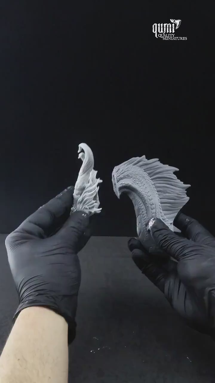 Dragon Bronze Dragon Legendary Tabletop Miniature | Qumi — Legendary Bronze Dragon RM Assembly video