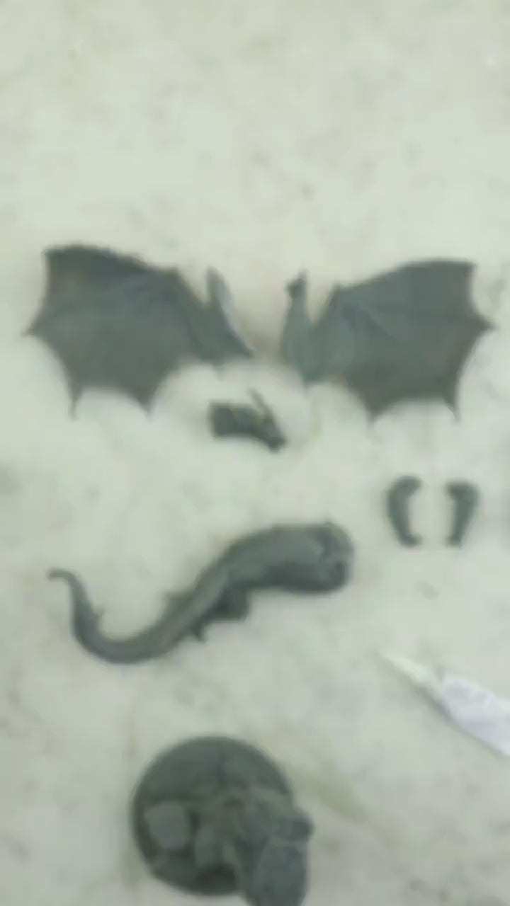 Dragon Red Dragon Tabletop Miniature | Qumi — Red Dragon Assembly video