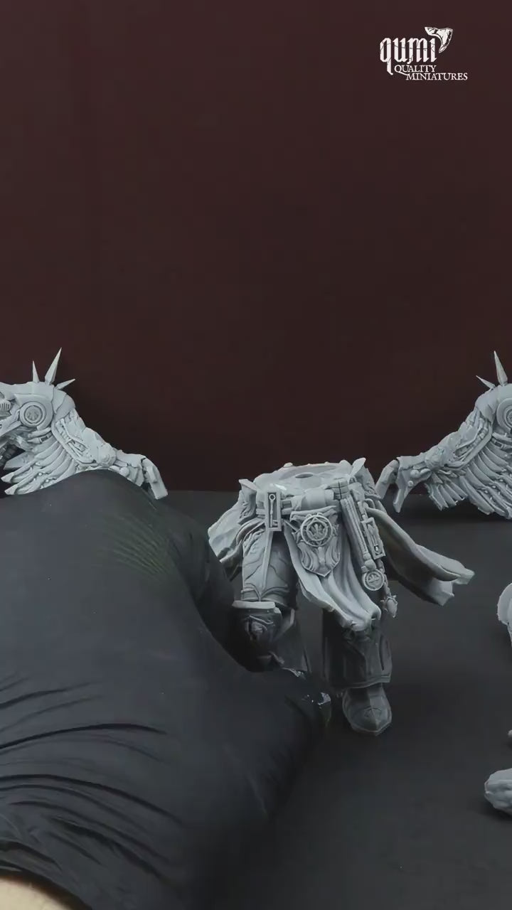Tabletop Miniature – Cowled Angel | Qumi — Cowled Angel Assembly video