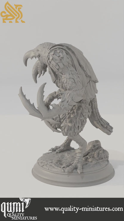 Ravenous Crows - Corvid Abominations - 32mm 75mm Tabletop RPG Mini - Qumi - DM Stash