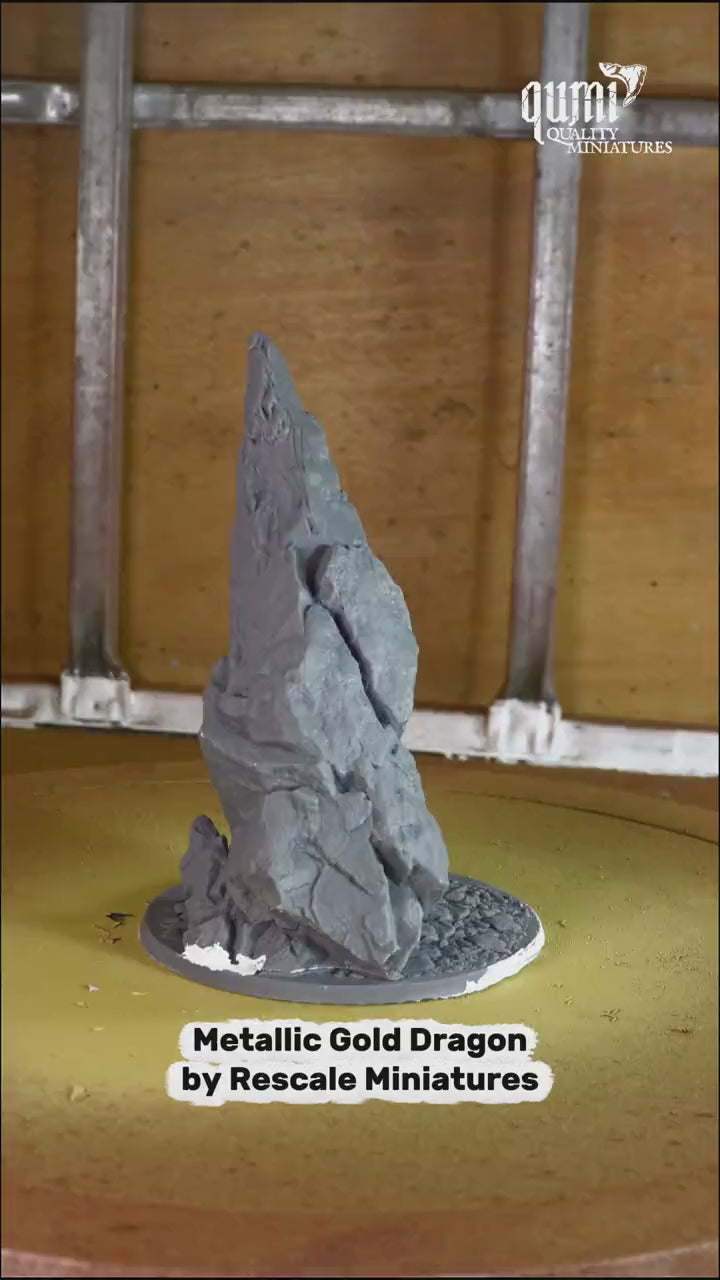 Dragon Legendary Metallic Gold Dragon Tabletop Miniature | Qumi — Metallic Gold Dragon Prime and Paint video