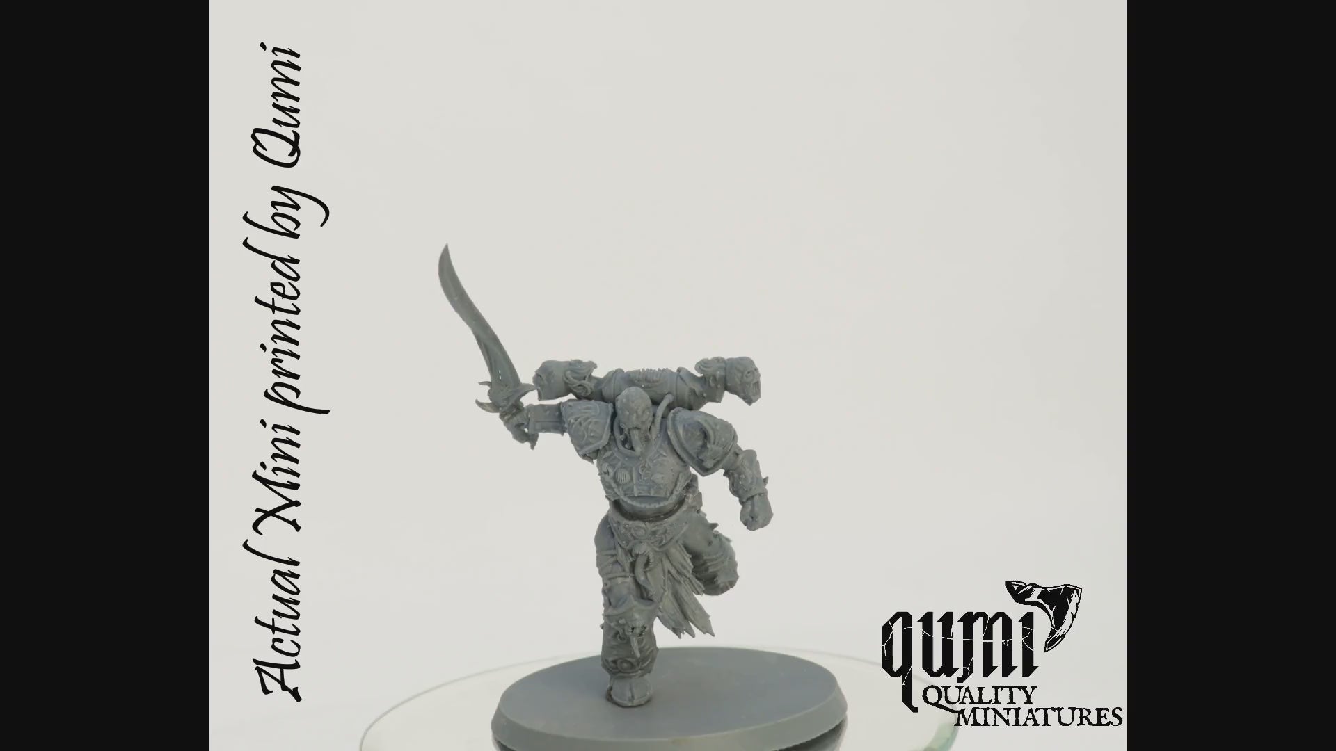 Tabletop RPG Miniature Space Warrior Lord Chaos Warrior