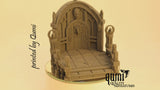 Space Warrior Emperor Lord Ruler Tabletop Terrain | Qumi