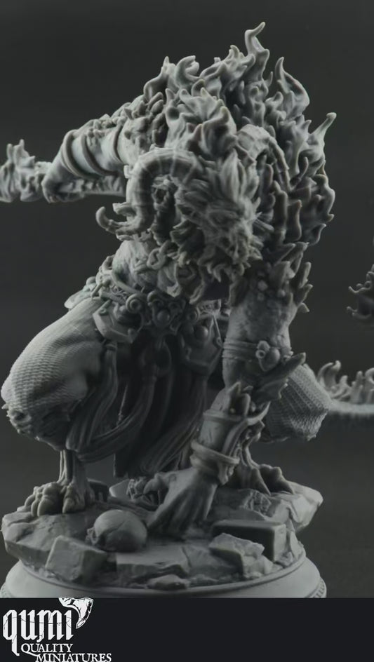 Tabletop Monster Miniatur Rakshasa 32mm 75mm DM Stash