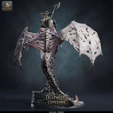 Red Dracolich – Undead Red Dragon: dracolich tabletop miniature, designer preview from Rescale Miniatures's 'Oktober 2026' release, 3D-printed in resin by Qumi (view 18)