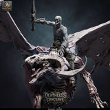 Red Dracolich – Undead Red Dragon: dracolich tabletop miniature, designer preview from Rescale Miniatures's 'Oktober 2026' release, 3D-printed in resin by Qumi (view 27)
