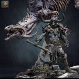 Red Dracolich – Undead Red Dragon: dracolich tabletop miniature, designer preview from Rescale Miniatures's 'Oktober 2026' release, 3D-printed in resin by Qumi (view 31)