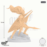 Aurora Sentinel tabletop miniature (Shield B) - 43 mm tall, 31 mm base - Rescale Miniatures 3D print by Qumi