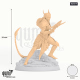 Aurora Sentinel tabletop miniature (Spear A) - 38 mm tall, 31 mm base - Rescale Miniatures 3D print by Qumi