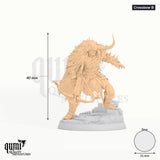 Doom Ravagers tabletop miniature (Crossbow B) - 40 mm tall, 31 mm base - Rescale Miniatures 3D print by Qumi