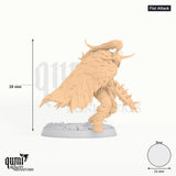 Doom Ravagers tabletop miniature (Fist Attack) - 38 mm tall, 31 mm base - Rescale Miniatures 3D print by Qumi