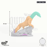 Iron Scale Ravagers tabletop miniature (D (Base 1) / wild) - 80 mm tall, 73 mm base - Rescale Miniatures 3D print by Qumi
