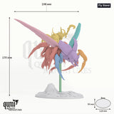 Insect Scarab Host tabletop miniature (Fly Stand) - 170 mm tall, 198 mm wingspan - Rescale Miniatures 3D print by Qumi