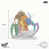 Insect Scarab Host tabletop miniature (Guard) - 111 mm tall, 118x90 mm base - Rescale Miniatures 3D print by Qumi
