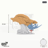 Skycutter tabletop miniature (V2 Eat) - 60 mm tall, 60 mm base, 3+1 part assembly - Rescale Miniatures 3D print by Qumi