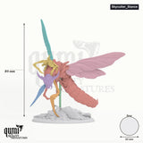 Skycutter tabletop miniature (V6 Stance) - 89 mm tall, 60 mm base, 9+1 part assembly - Rescale Miniatures 3D print by Qumi
