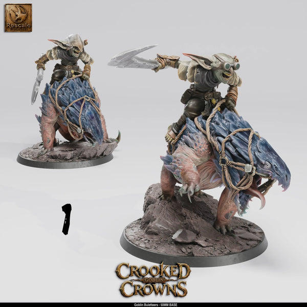 Tabletop Goblin Buletteers Miniaturen Rescale Miniatures