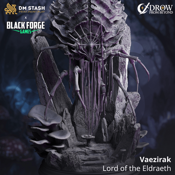 Fantasy Monster Vaezirak Herr der Eldraeth 32mm DM Stash