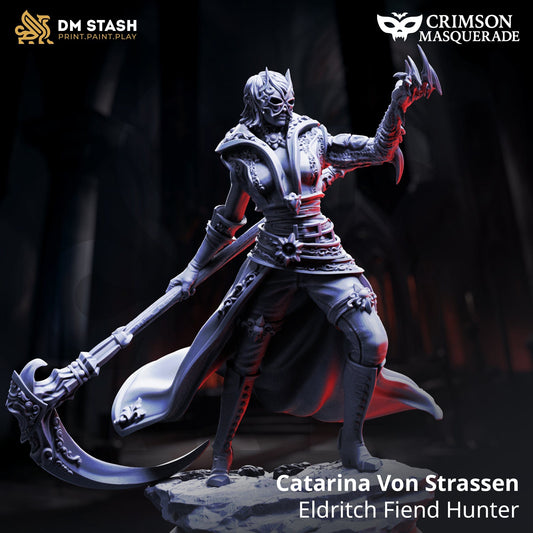 Vampire Courtesan Miniature Carmine Duvall 32mm 75mm DM Stash