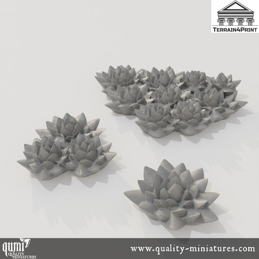 Roofleek - Resin Print - Tabletop RPG Terrain - Terrain4Print - Qumi 32mm scale Quality Miniatures - Qumi Wargaming Mini Model Figure